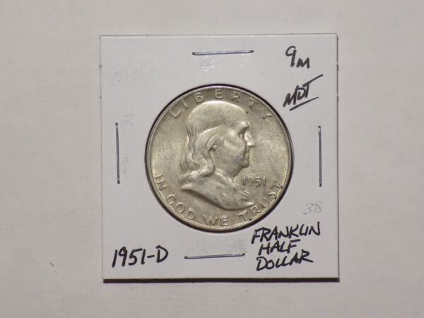 Picture of Franklin Half Dollar 1951