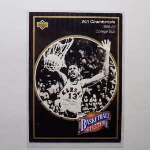 A Chamberlain, Wilt card with a picture of a player.