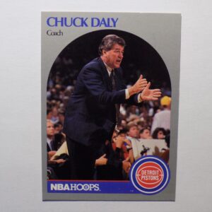 A basketball card with Daly, Chuck on it.