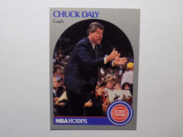 A basketball card with Daly, Chuck on it.