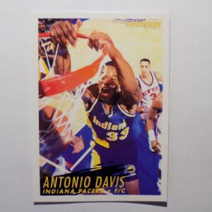 A basketball card with an image of Davis, Antonio.