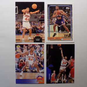 New york knicks Davis, Hubert basketball card set.