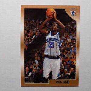 A Davis, Ricky card with an image of a basketball player.