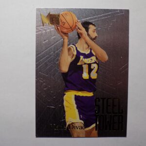 A Divac, Vlade card with an image of a player holding a basketball.