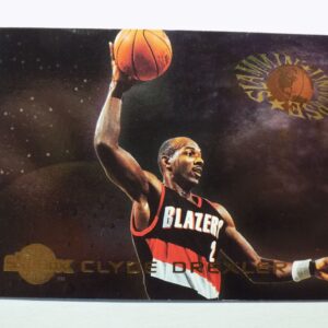 A basketball card with a picture of Drexler, Clyde.