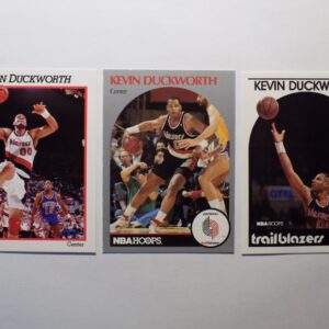 Nba basketball cards - Duckworth, Kevin, Duckworth, Kevin.