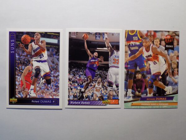 Nba phoenix suns Richard basketball trading cards.