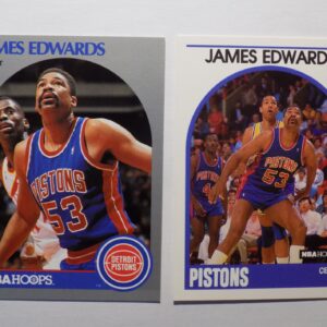 Edwards, James basketball cards.