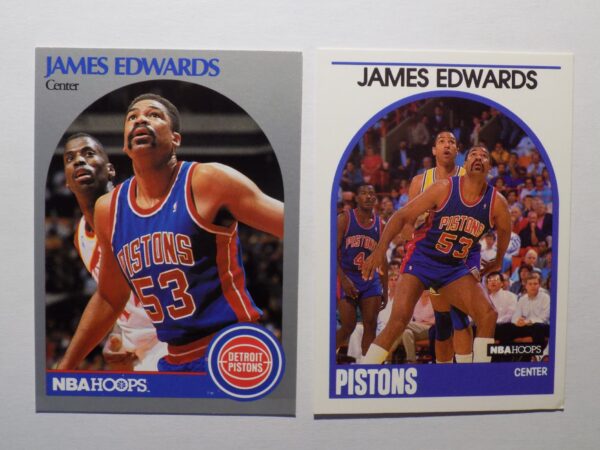 Edwards, James basketball cards.