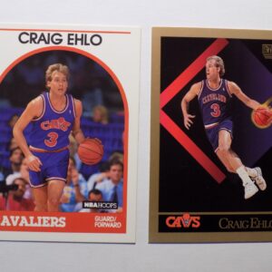 Ehlo, Craig and Ehlo, Craig basketball cards.