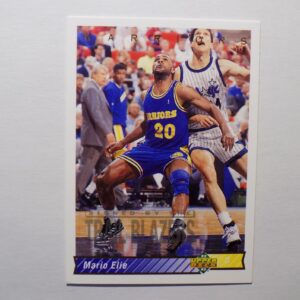 A Elie card with an image of a basketball player.