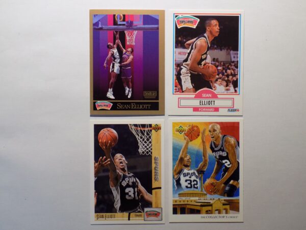 Nba basketball cards of Elliott, Sean.