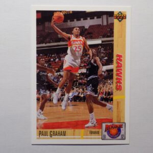 A Graham, Paul card with an image of a basketball player.