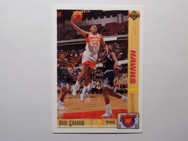 A Graham, Paul card with an image of a basketball player.