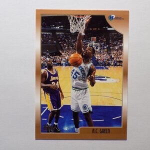 A Green, A.C. basketball card with an image of a basketball player.