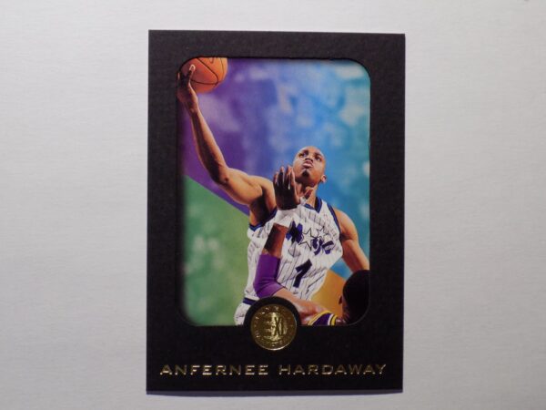 A Hardaway, Anfernee basketball card with a player on it.