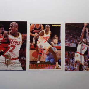 Michael Jordan "Herrera, Carl" basketball cards - set of 3.