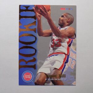 A Hill, Grant card with an image of a basketball player.