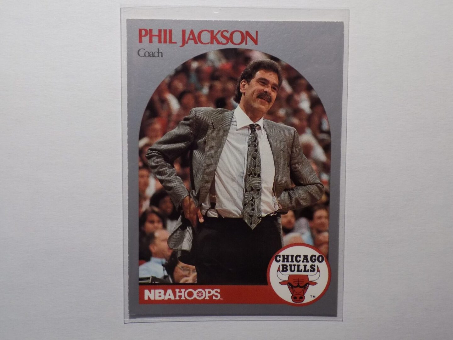 Jackson, Phil Chicago Bulls card.