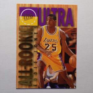 A basketball card with an image of Jones, Eddie.