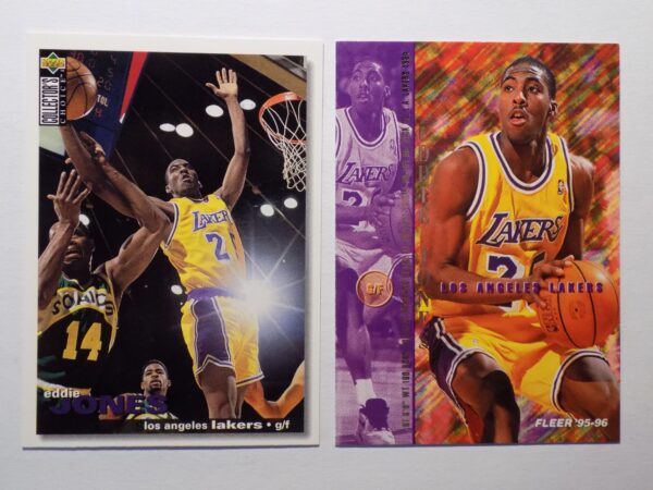 Eddie and Eddie basketball cards.