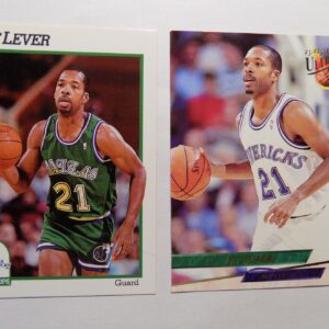 Two Fat basketball cards with two players on them.