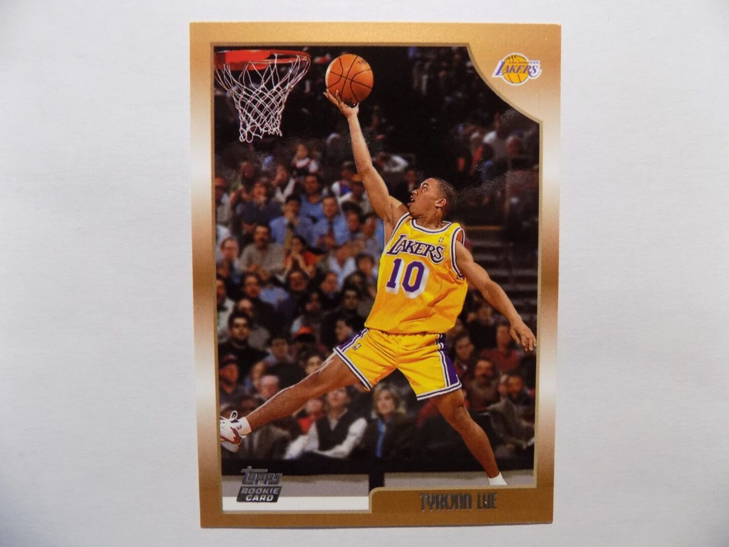 A basketball card with a picture of Tyronn Lue.