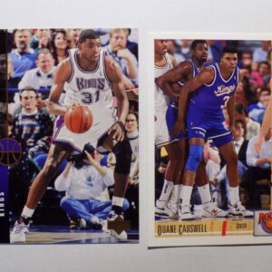 Causwell and Duane basketball cards.