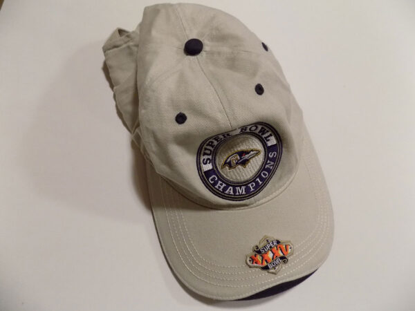 Baltimore Ravens Super Bowl 35 Champions Embroidered Hat