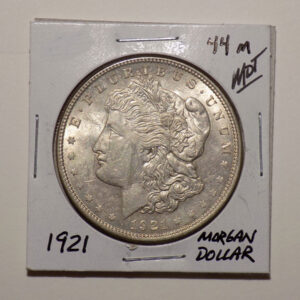 Image of the 1921 Morgan Silver Dollar