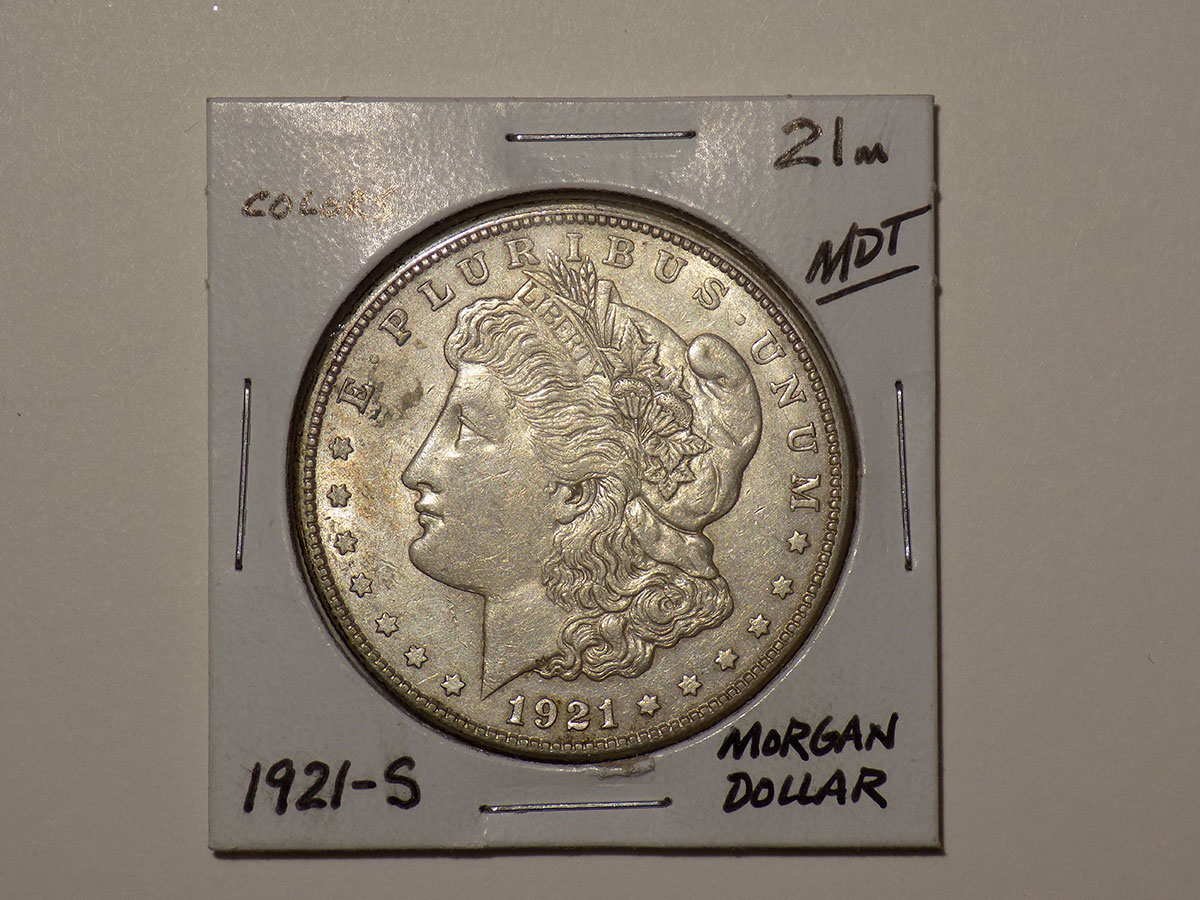 Picture of 1921 Morgan Silver Dollar