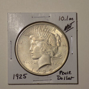 Image of the Peace Dollar 1925 Coin