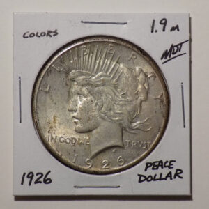 Image of the Peace Dollar 1926