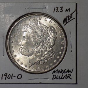 Picture of the 1901 O Morgan Dollar