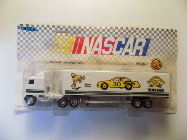 Ertl NASCAR Country Time tractor trailer toy.