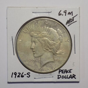 Picture of 1923S Peace Silver Dollar