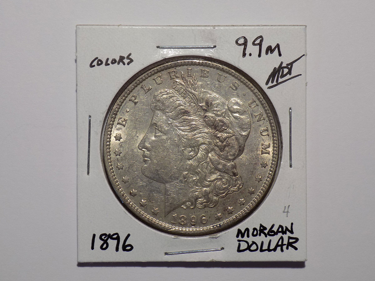 Picture of the 1896 Morgan Dollar Cent