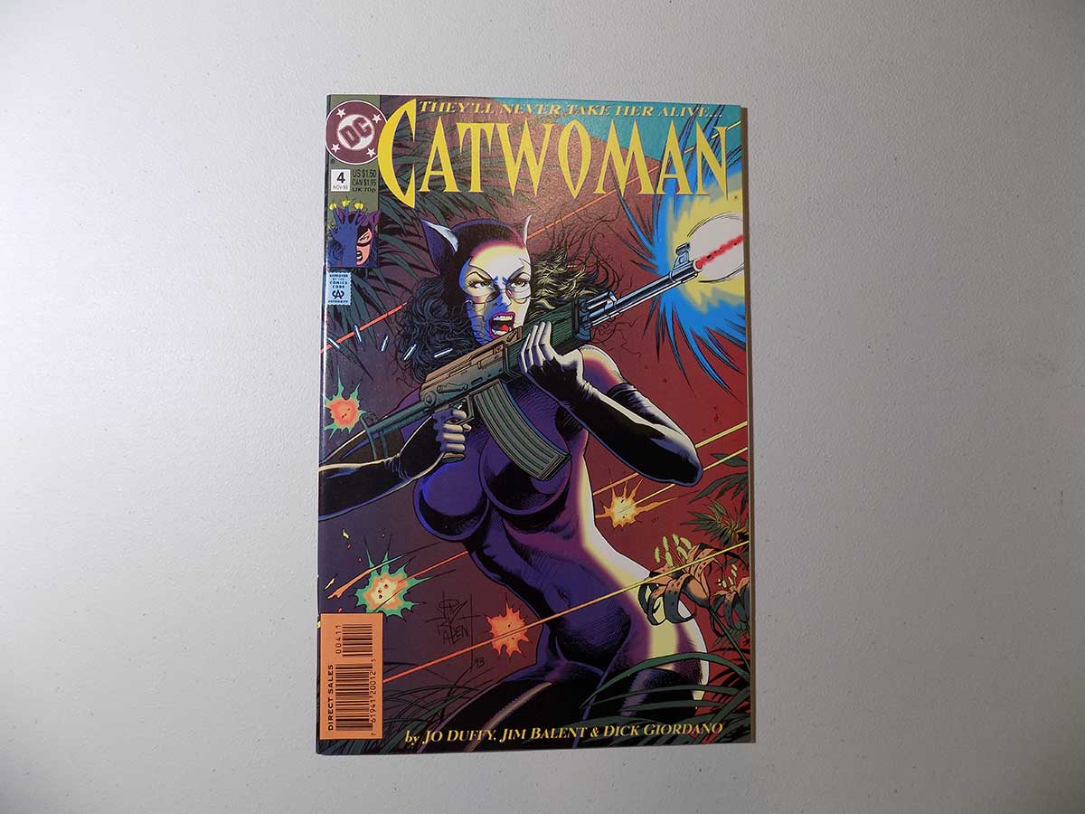 Picture of The Popular Catwoman Comic Book