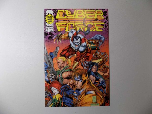 Picture of The Cyber Force Comic Book