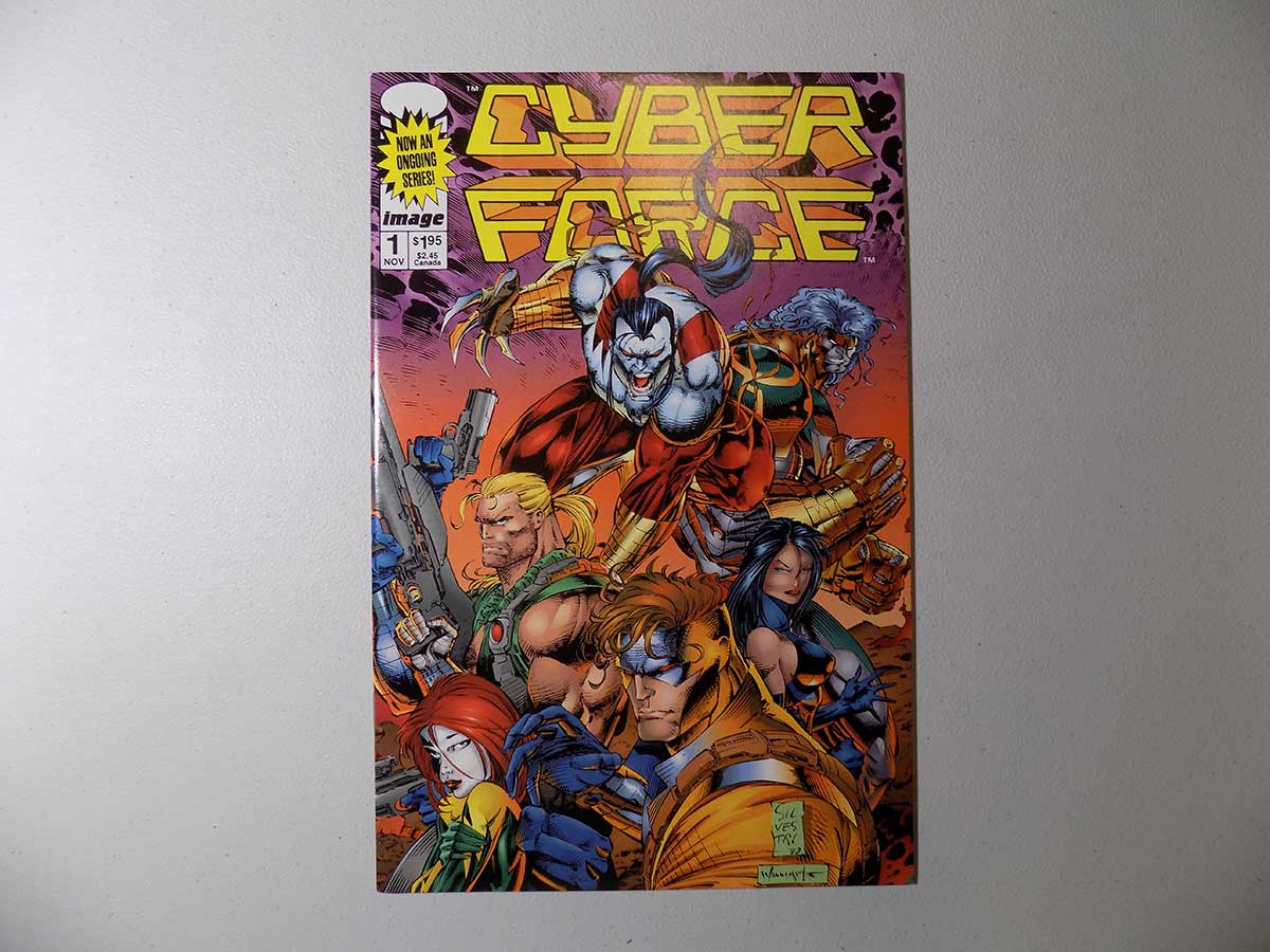 Picture of The Cyber Force Comic Book