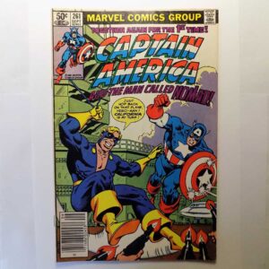 Picture of The Captain America Comic Book