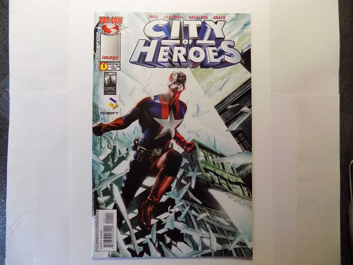 Picture of The City of Heroes Comic Book