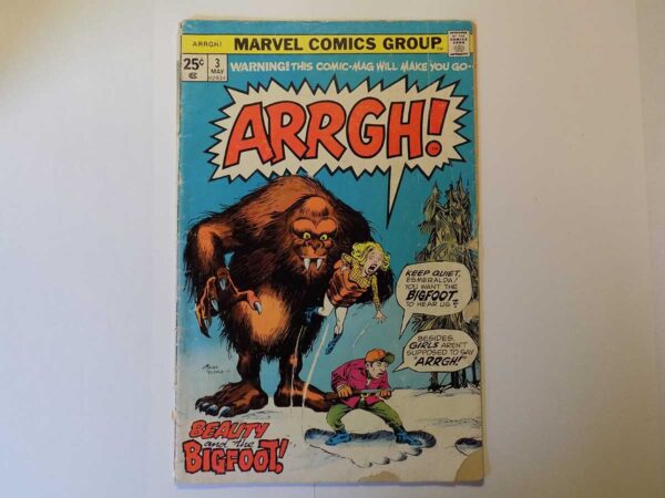 Picture of The Arrgh Comic Book