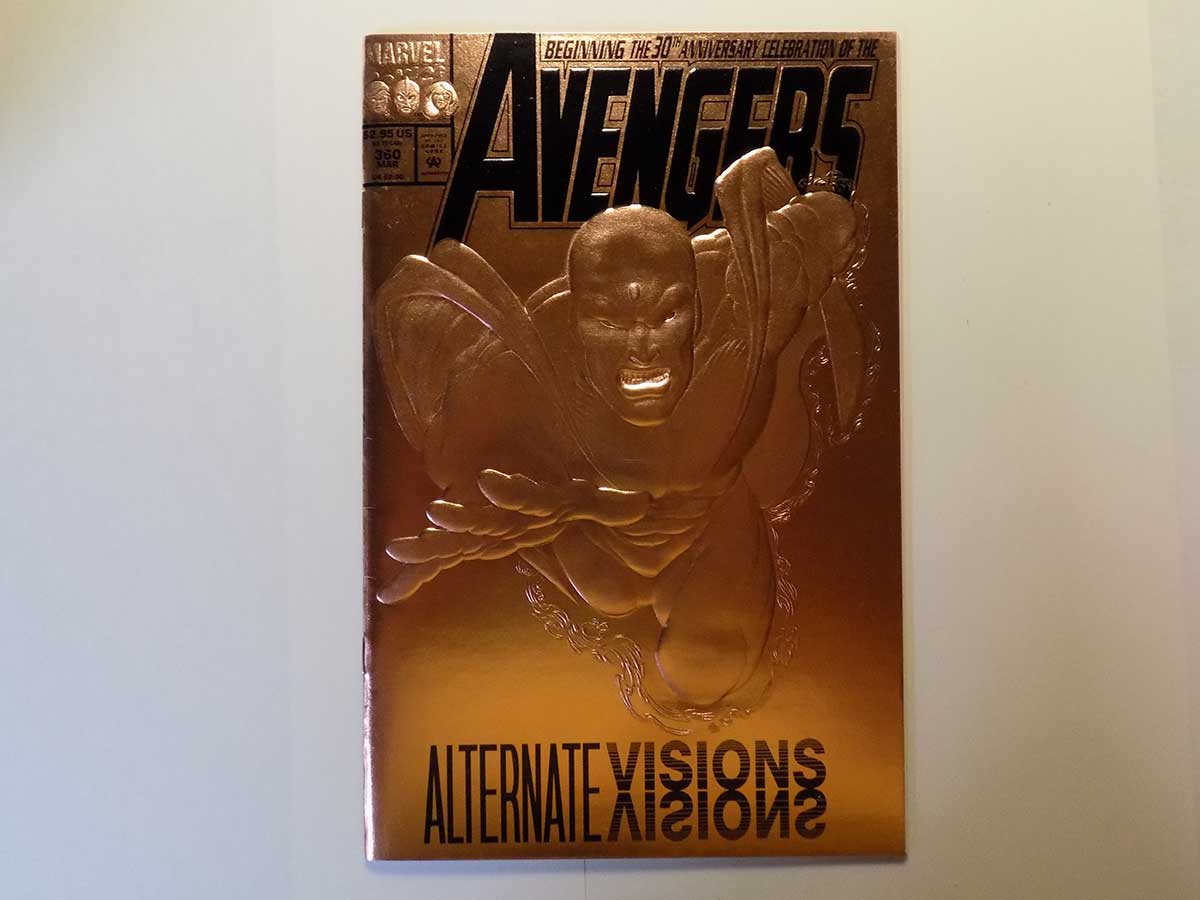 Picture of The Avengers Alternate Vision Comic Book