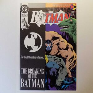 Picture of The Breaking of Batman Comic Book