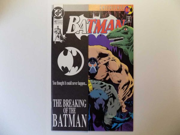 Picture of The Breaking of Batman Comic Book