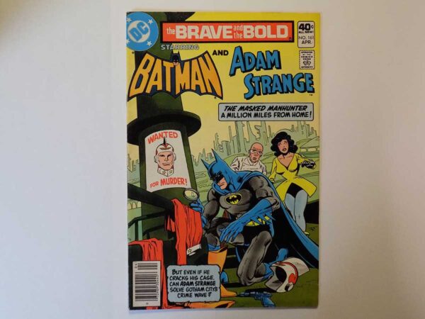 Batman and Adam Strange Comic Book 161