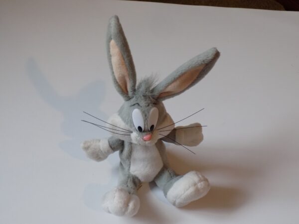 Bugs Bunny Stuffed with zipper on back