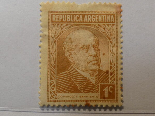 Republica Argentina Stamp orange