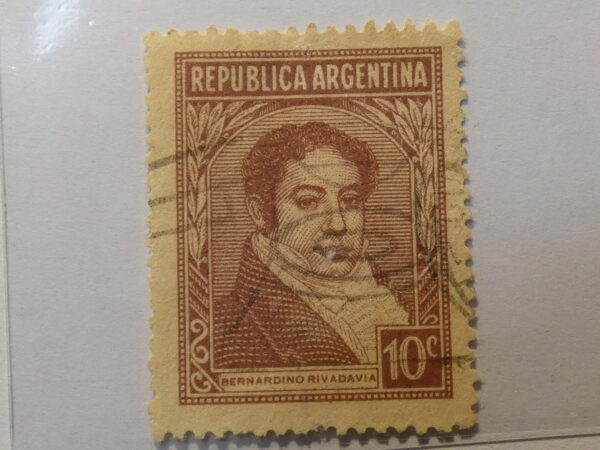 Republica Argentina Stamp red